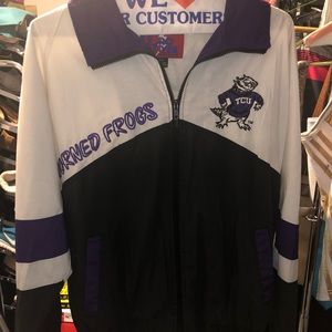 Vintage TCU Windbreaker